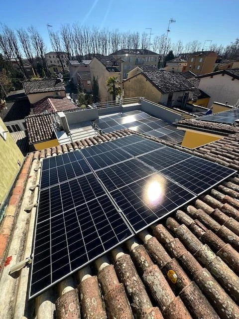 Impianto fotovoltaico industriale